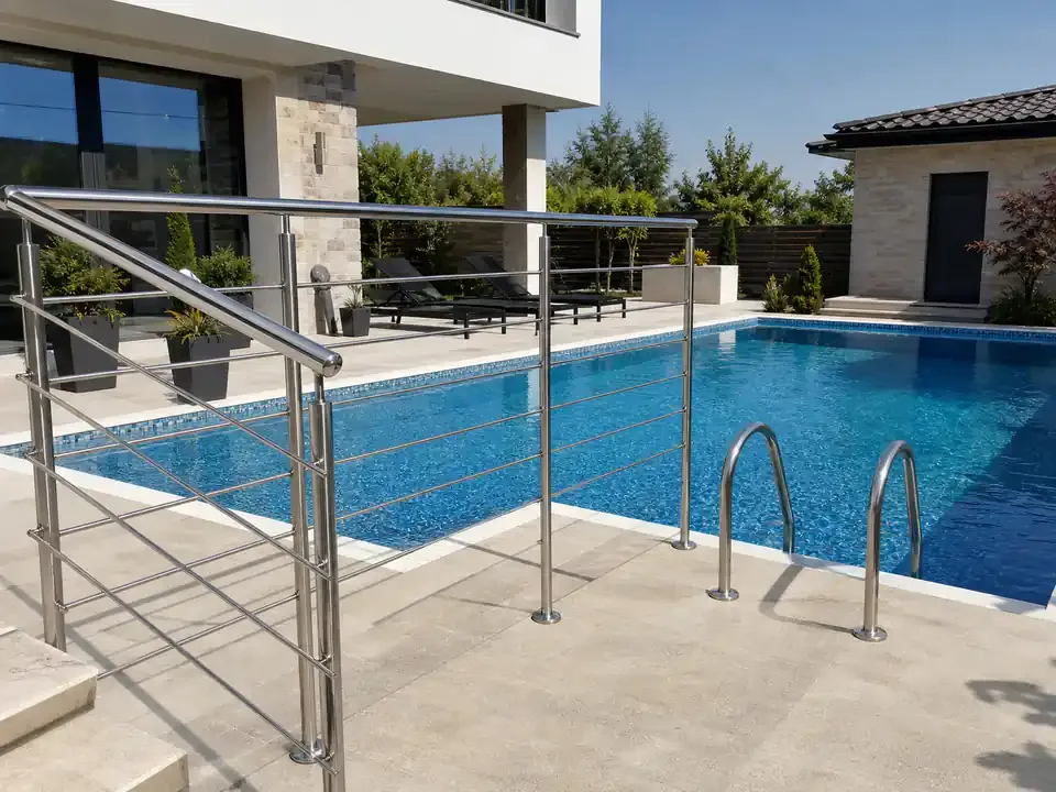Material de prezentare Real Inox — Balustrade inox pentru piscine, imaginea 2