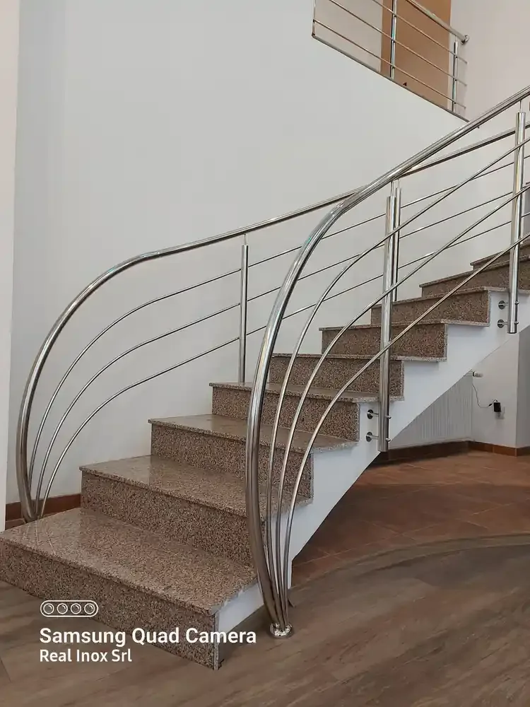 Material de prezentare Real Inox — Balustrade inox moderne, imaginea 5