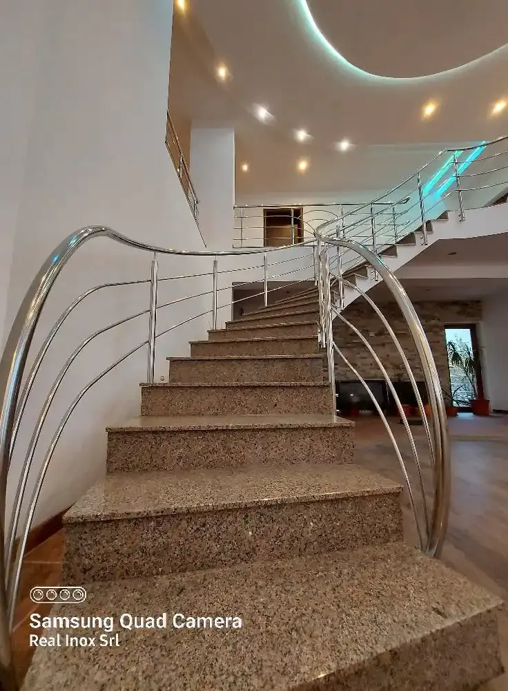 Material de prezentare Real Inox — Balustrade inox moderne, imaginea 3