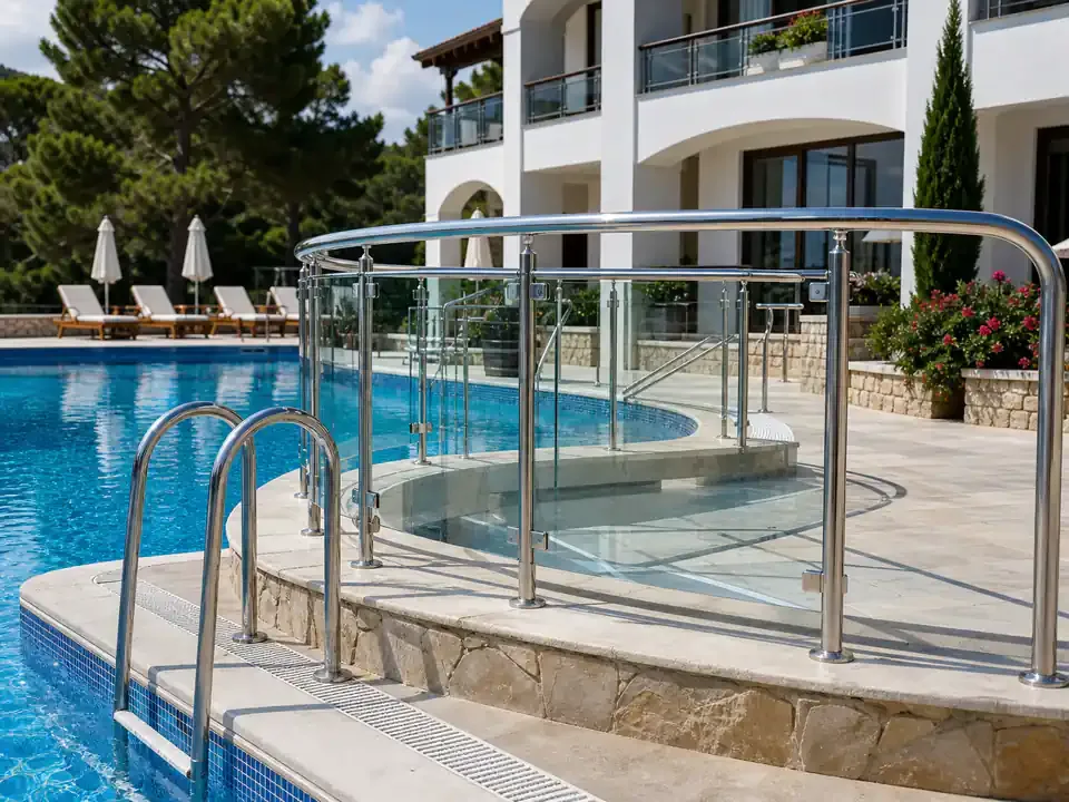 Material de prezentare Real Inox — Balustrade inox pentru piscine, imaginea 4